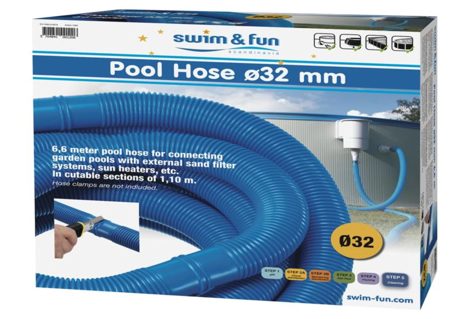 PVC Zuigslang 32 Mm | 6,6 Meter 3 PVC Zuigslang 32 Mm | 6,6 Meter