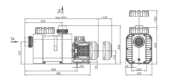 Badu Delta 9 - 0,30 KW / 400 Volt 4 Badu Delta 9 - 0,30 KW / 400 Volt - Afbeelding 2