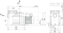Speck BADU Prime 20 - 1,00 KW / 400 Volt 7 Speck BADU Prime 20 - 1,00 KW / 400 Volt -GRJ Zwembad Winkel badu prime dimensions 1 1