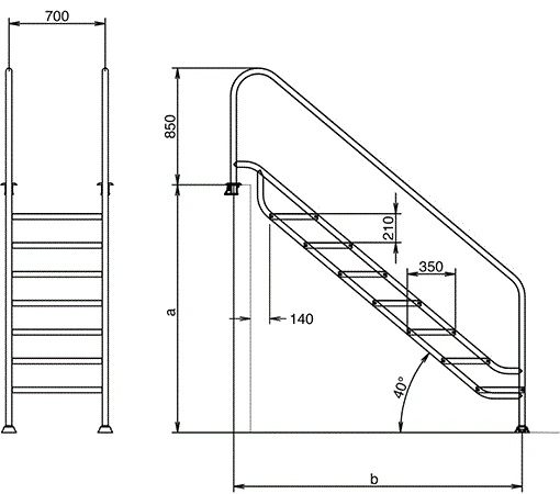 Easy Access Land, 6-treden 4 Easy Access Land, 6-treden - Afbeelding 2