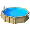 Tropic Octo 505, Ø 470 X 120 -GRJ Zwembad Winkel hout zwembad octo505