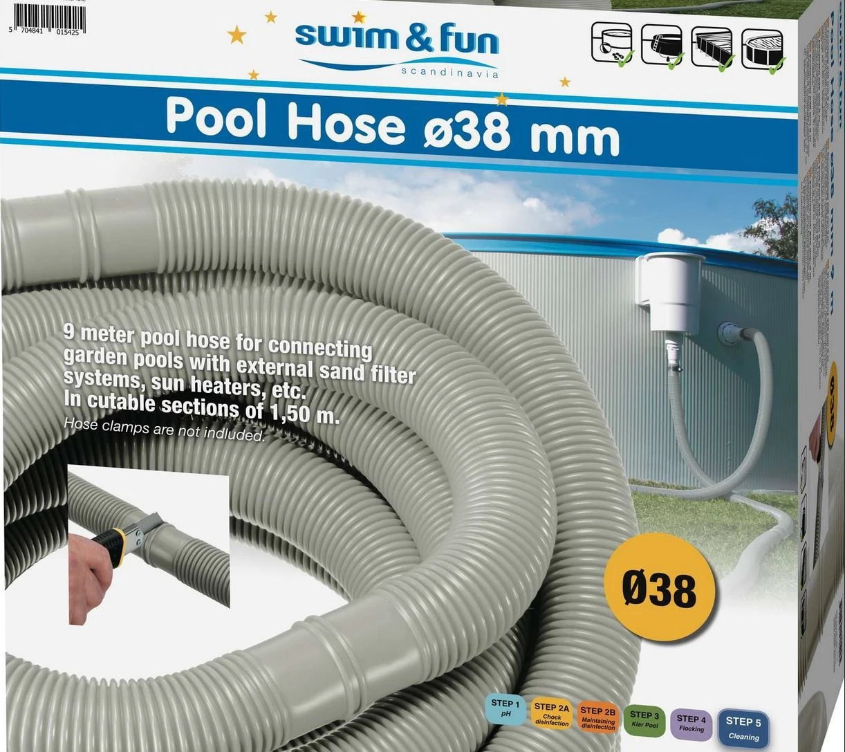 PVC Zuigslang 38 Mm | 9 Meter 3 PVC Zuigslang 38 Mm | 9 Meter