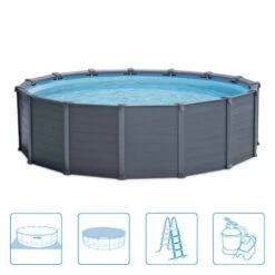 Intex Graphite Pool Ø 478 Cm - 26384