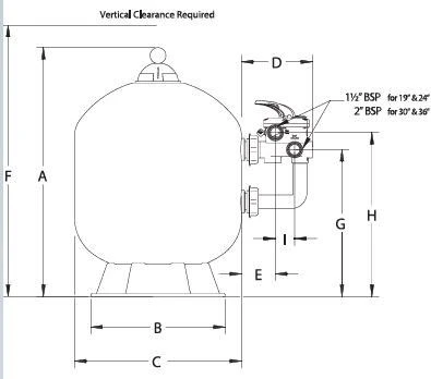 Zandfilter Triton NEO Side 480mm 4 Zandfilter Triton NEO Side 480mm - Afbeelding 2