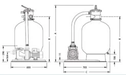 Filterset Azur 300 -GRJ Zwembad Winkel peet 1 4