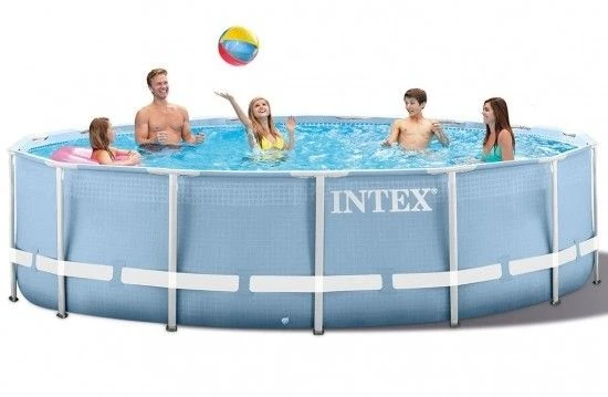 Intex Prism Frame Zwembad Ø 366 X 76 - 26710NP (EX. POMP) 4 Intex Prism Frame Zwembad Ø 366 X 76 - 26710NP (EX. POMP) - Afbeelding 2