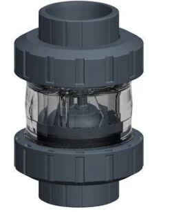 Terugslagklep 50 Mm Transparant